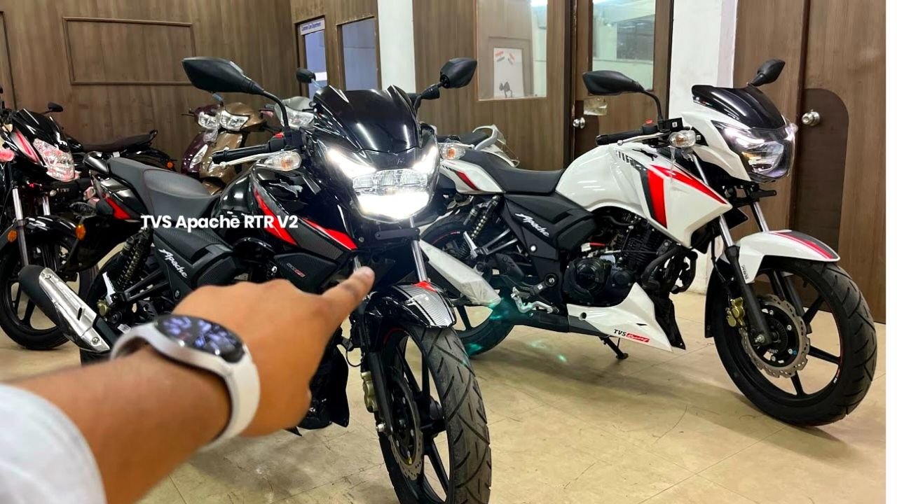 TVS Apache RTR 160 2V : भारत में लॉन्च दमदार परफॉर्मेंस और डबल चैनल ABS से लेश