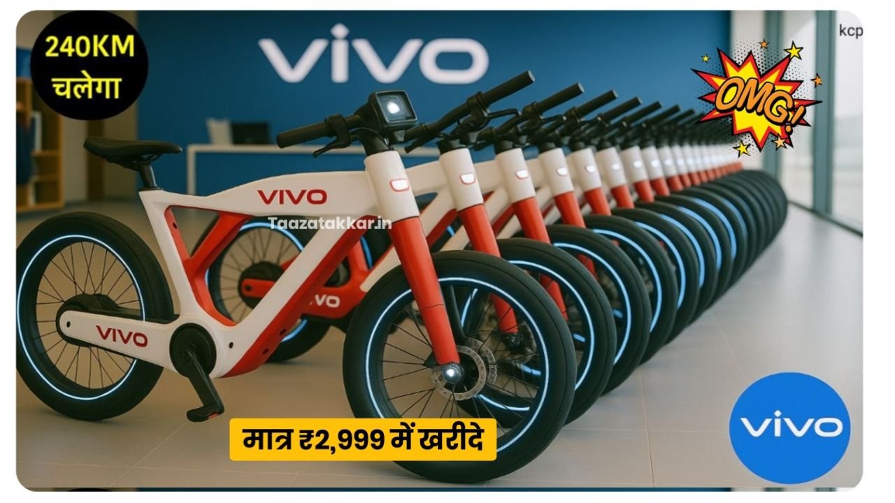 Vivo की नई Electric Cycle से स्कूटर भी फेल! कीमत और फीचर्स ने मचा दिया तहलका